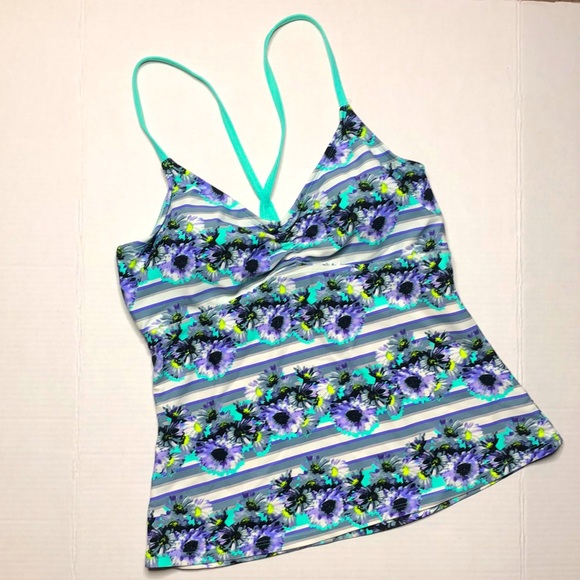 Arizona Jean Company Other - Floral Swim Top